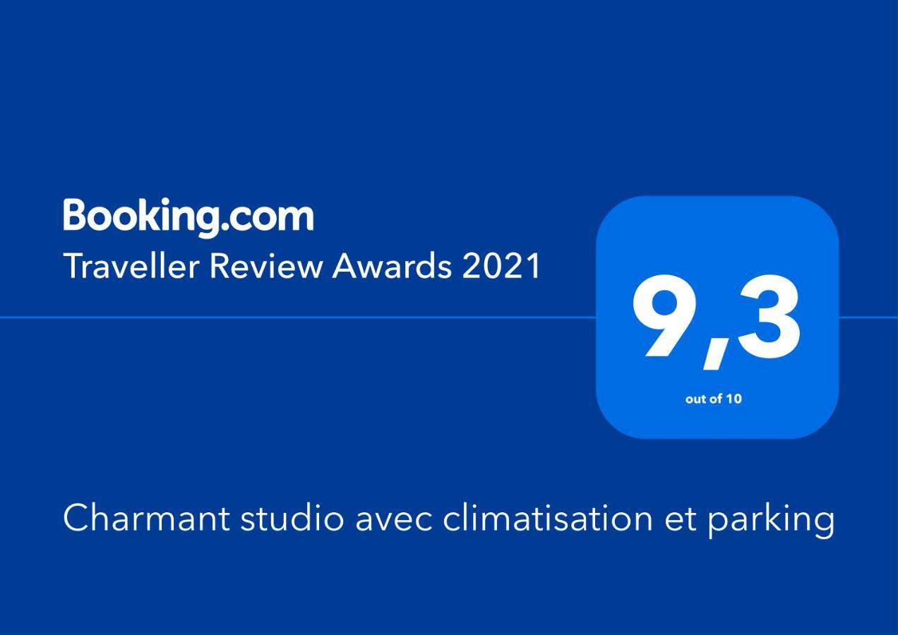 Charmant Studio Avec Climatisation Et Parking Perpignan Exterior foto